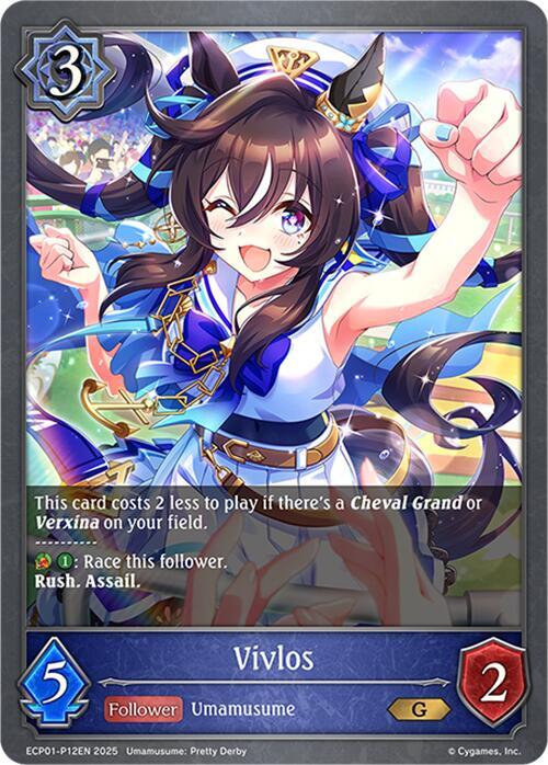 Vivlos - P12EN (Foil) - ECP01: Umamusume: Pretty Derby (ECP01-P12EN) - Trinity Hobby