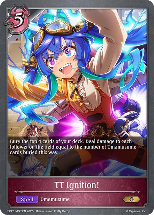 TT Ignition! - P25EN (Foil) - ECP01: Umamusume: Pretty Derby (ECP01-P25EN) - Trinity Hobby