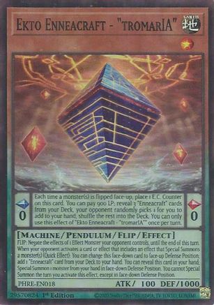 Ekto Enneacraft - "tromarIA" (Super Rare) [PHRE-EN018] - Phantom Revenge 1st Edition - Super Rare - Trinity Hobby