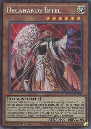 Hecahands Ibtel (CR) [PHRE-EN001] - Phantom Revenge 1st Edition - Collector's Rare - Trinity Hobby