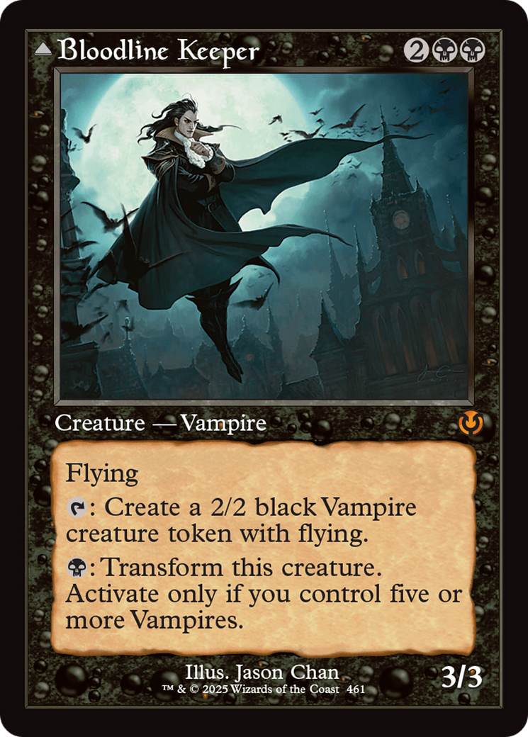 Bloodline Keeper // Lord of Lineage (Retro Frame) [Innistrad Remastered] - Trinity Hobby