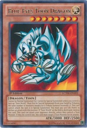 Blue-Eyes Toon Dragon [LCYW-EN103] Rare - Trinity Hobby