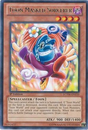 Toon Masked Sorcerer [LCYW-EN110] Rare - Trinity Hobby