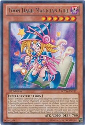 Toon Dark Magician Girl [LCYW-EN111] Rare - Trinity Hobby