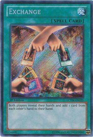 Exchange [LCYW-EN125] Secret Rare