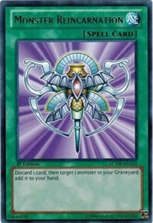 Monster Reincarnation [LCYW-EN142] Rare - Trinity Hobby