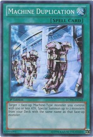 Machine Duplication [LCYW-EN145] Super Rare - Trinity Hobby