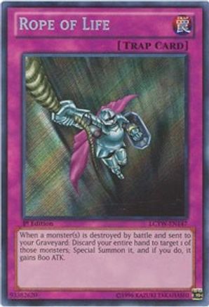Rope of Life [LCYW-EN147] Secret Rare - Trinity Hobby