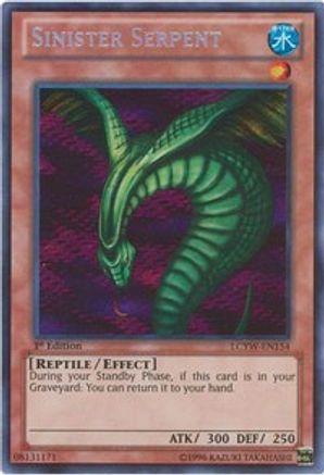 Sinister Serpent [LCYW-EN154] Secret Rare - Trinity Hobby