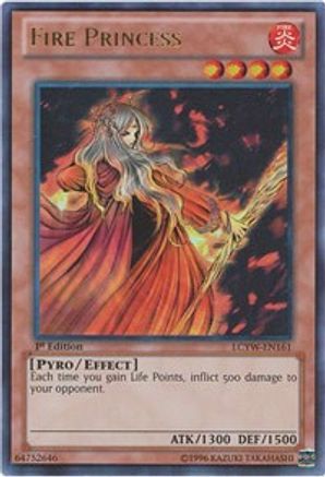 Fire Princess [LCYW-EN161] Ultra Rare - Trinity Hobby