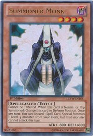 Summoner Monk [LCYW-EN166] Ultra Rare - Trinity Hobby