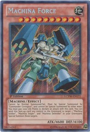 Machina Force [LCYW-EN171] Secret Rare - Trinity Hobby