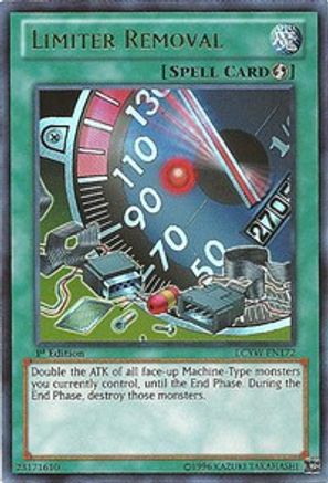 Limiter Removal [LCYW-EN172] Ultra Rare - Trinity Hobby