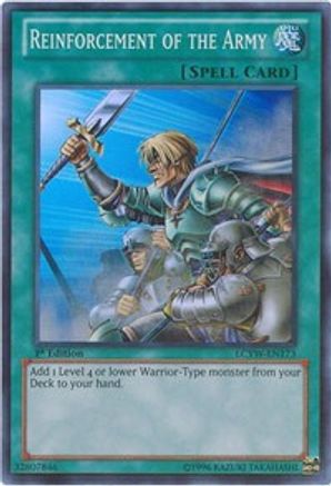 Reinforcement of the Army [LCYW-EN173] Super Rare - Trinity Hobby