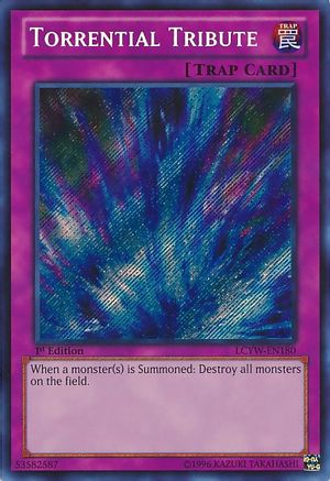 Torrential Tribute [LCYW-EN180] Secret Rare - Trinity Hobby