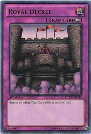 Royal Decree [LCYW-EN182] Ultra Rare - Trinity Hobby