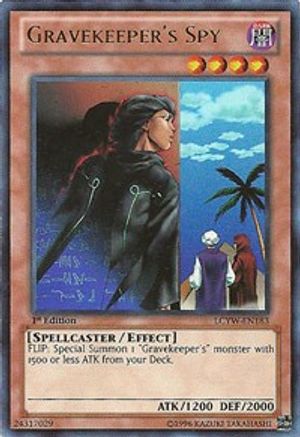 Gravekeeper's Spy [LCYW-EN183] Ultra Rare - Trinity Hobby