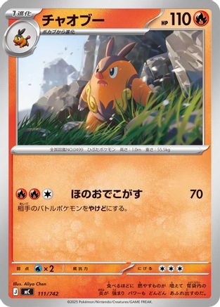 Pignite - 111/742 (Japanese)  111/742 - [Start Deck 100 Battle Collection]