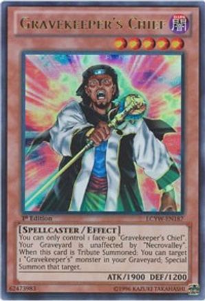 Gravekeeper's Chief [LCYW-EN187] Ultra Rare - Trinity Hobby
