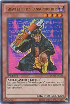 Gravekeeper's Cannonholder [LCYW-EN188] Ultra Rare - Trinity Hobby