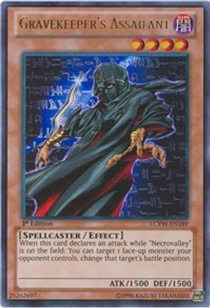 Gravekeeper's Assailant [LCYW-EN189] Ultra Rare - Trinity Hobby
