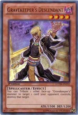 Gravekeeper's Descendant [LCYW-EN192] Ultra Rare - Trinity Hobby