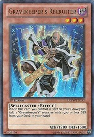 Gravekeeper's Recruiter [LCYW-EN193] Ultra Rare - Trinity Hobby