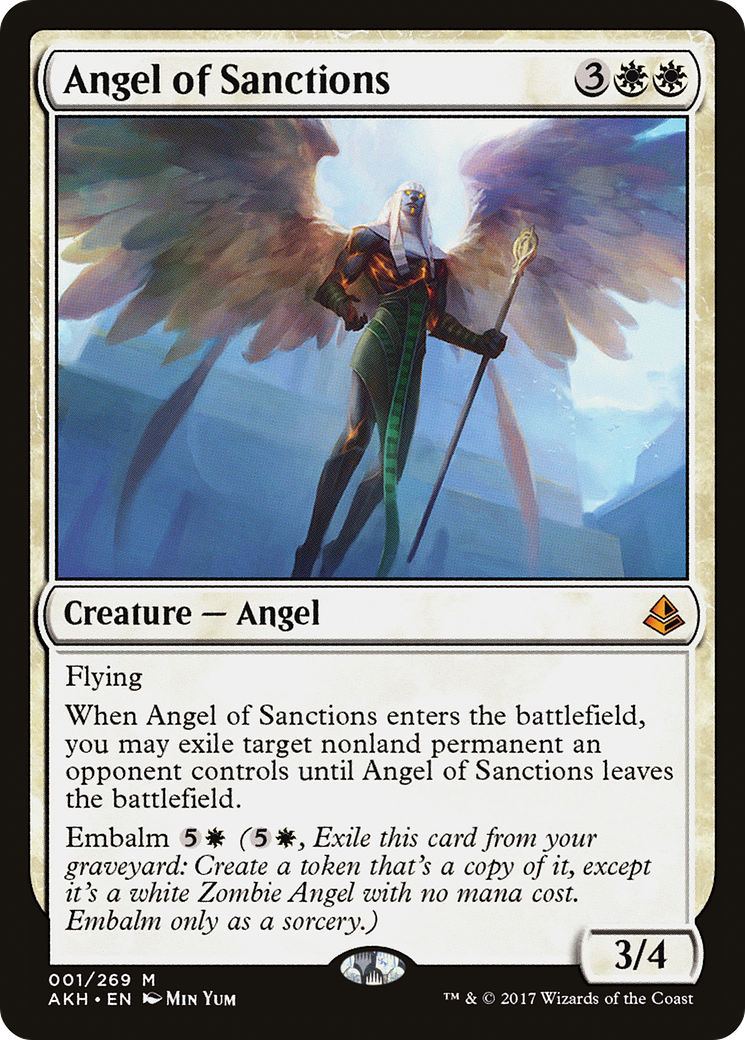 Angel of Sanctions [Amonkhet] - Trinity Hobby