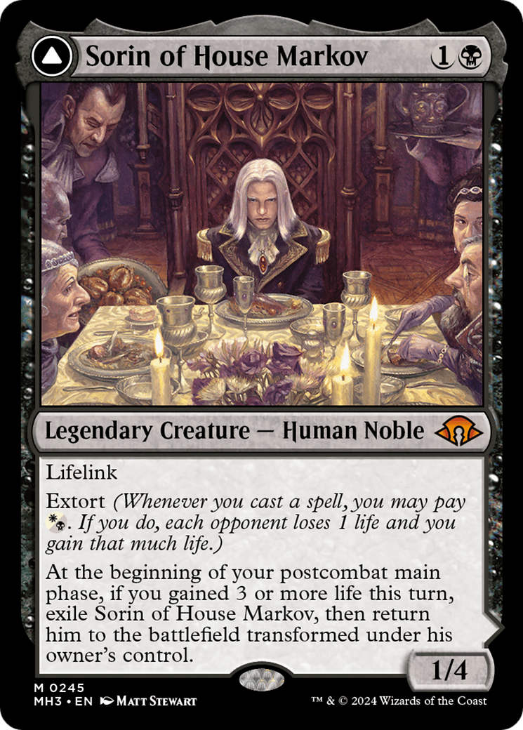 Sorin of House Markov // Sorin, Ravenous Neonate [Modern Horizons 3] - Trinity Hobby