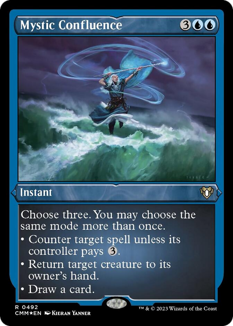 Mystic Confluence (Foil Etched) [Commander Masters] - Trinity Hobby