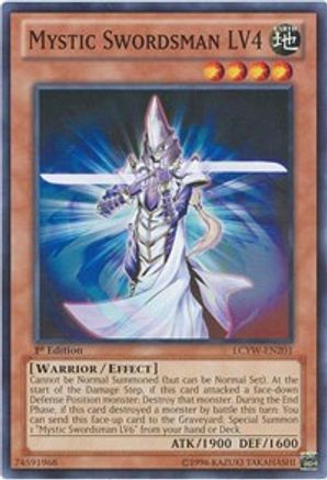 Mystic Swordsman LV4 [LCYW-EN201] Common - Trinity Hobby