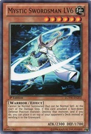 Mystic Swordsman LV6 [LCYW-EN202] Common - Trinity Hobby
