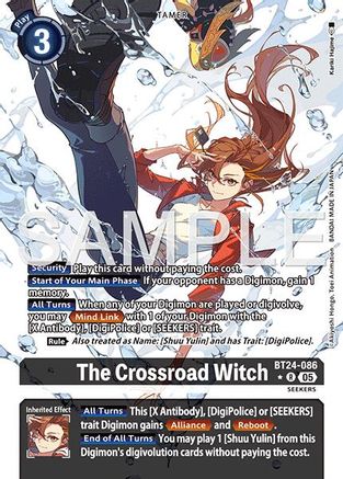 The Crossroad Witch (Alternate Art) (BT24-086) - [Time Stranger] Foil