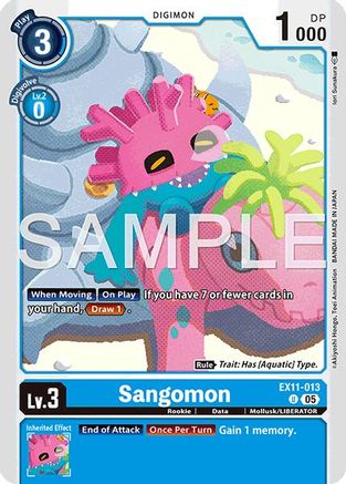 Sangomon (EX11-013) - [Dawn of Liberator] - Trinity Hobby