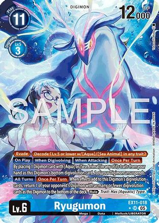 Ryugumon (Alternate Art) (EX11-018) - [Dawn of Liberator] Foil - Trinity Hobby