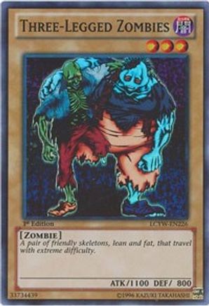 Three-Legged Zombies [LCYW-EN226] Super Rare - Trinity Hobby