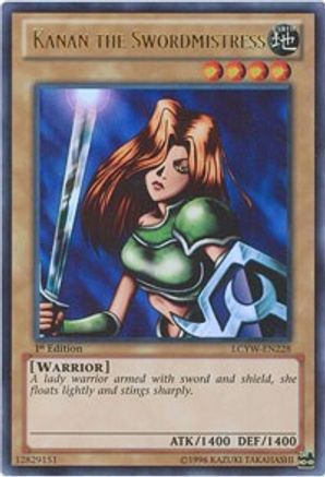 Kanan the Swordmistress [LCYW-EN228] Ultra Rare - Trinity Hobby