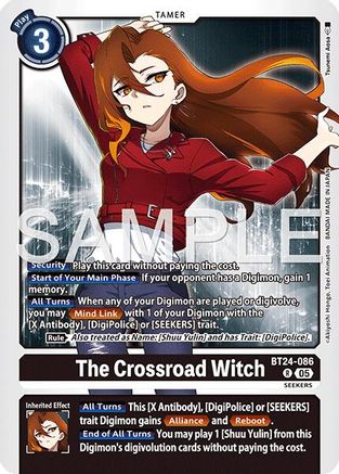 The Crossroad Witch (BT24-086) - [Time Stranger] Foil - Trinity Hobby