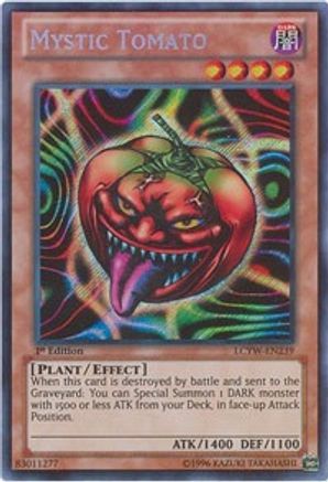 Mystic Tomato [LCYW-EN239] Secret Rare - Trinity Hobby