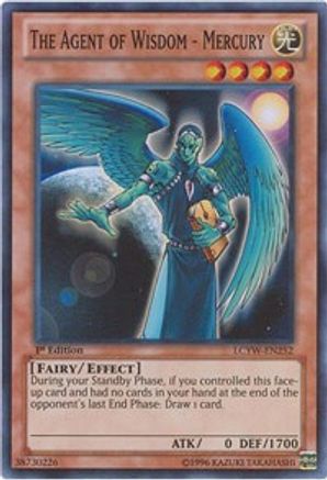 The Agent of Wisdom - Mercury [LCYW-EN252] Super Rare - Trinity Hobby