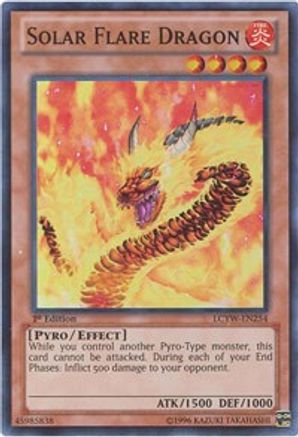 Solar Flare Dragon [LCYW-EN254] Super Rare - Trinity Hobby