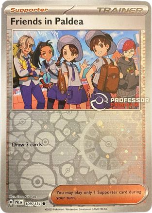 Friends in Paldea - (109/131) Reverse Holofoil [Professor Program Promos] - Trinity Hobby