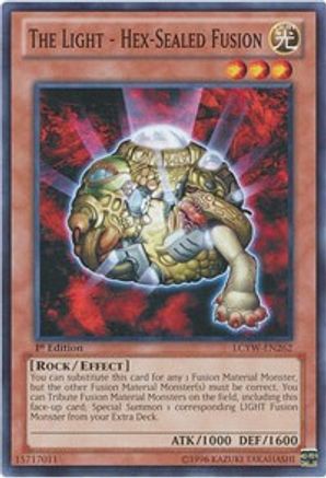 The Light - Hex-Sealed Fusion [LCYW-EN262] Common - Trinity Hobby