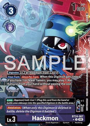 Hackmon (Box Topper) (BT24-067) - [Time Stranger] Foil