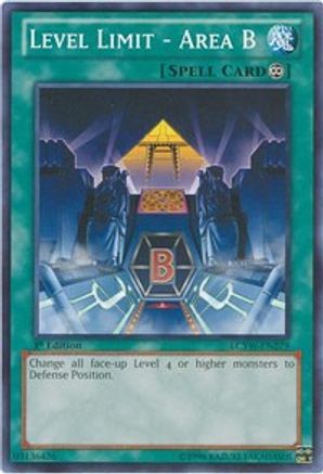Level Limit - Area B [LCYW-EN279] Common - Trinity Hobby