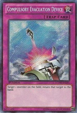 Compulsory Evacuation Device [LCYW-EN291] Secret Rare - Trinity Hobby