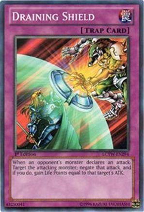 Draining Shield [LCYW-EN294] Common - Trinity Hobby