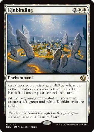 Kinbinding  (ECL-020) - [Lorwyn Eclipsed] - Trinity Hobby