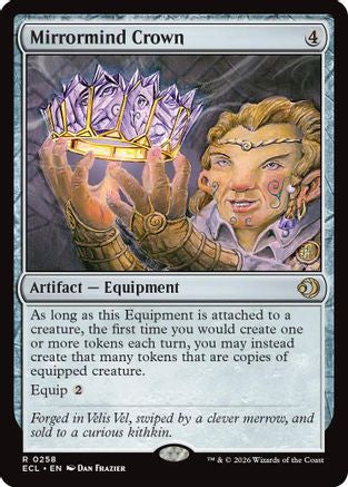 Mirrormind Crown  [Foil]  (ECL-258) - [Lorwyn Eclipsed] - Trinity Hobby
