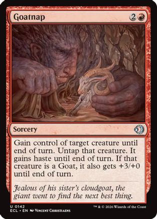 Goatnap  [Foil]  (ECL-142) - [Lorwyn Eclipsed] - Trinity Hobby